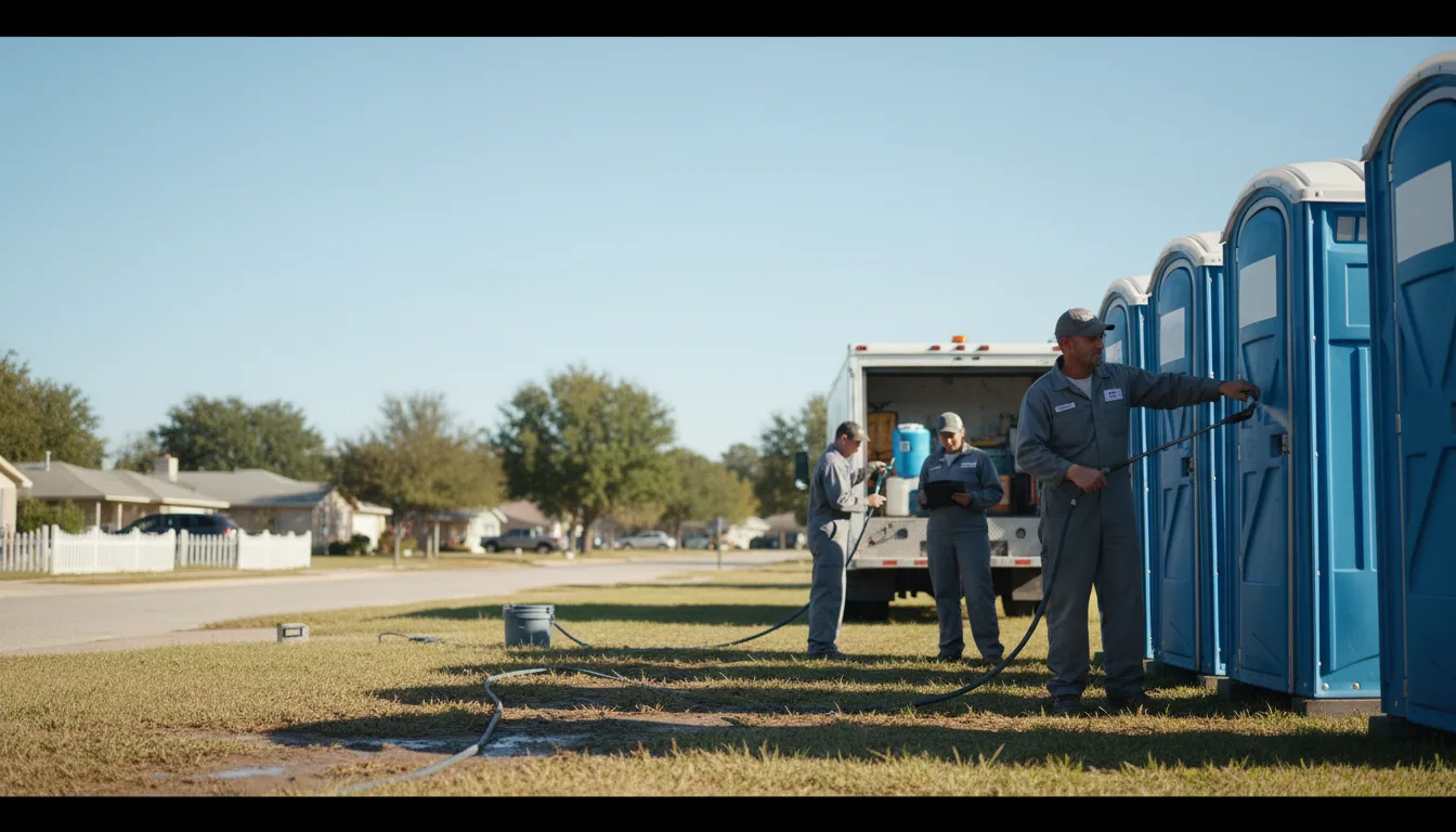 Long-Term Portable Toilet Rental in Bossier City, LA near me